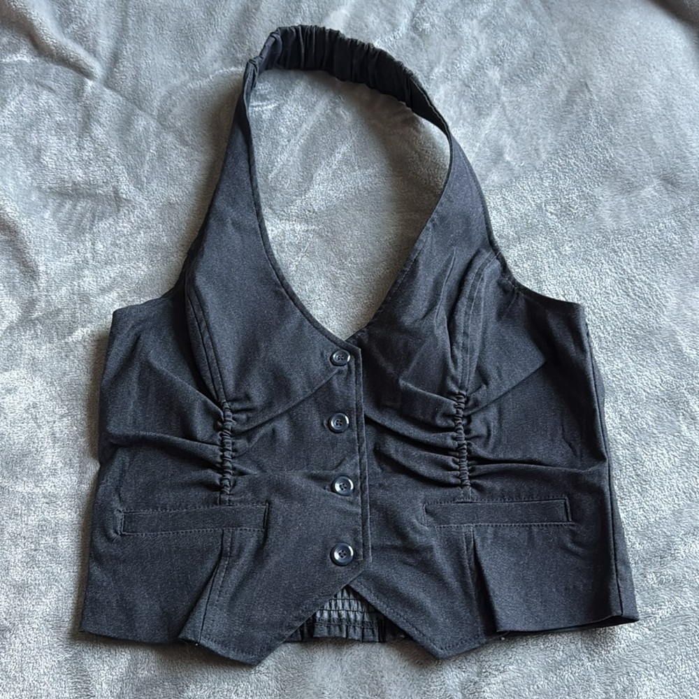 Navy Blue Vest Women’s Size L